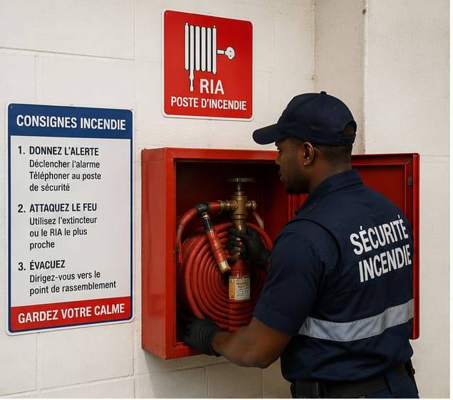 Sécurité incendie - Poste RIA