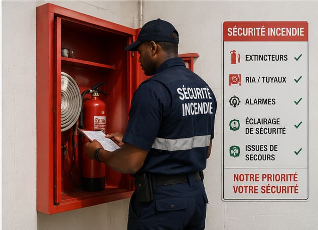 Sécurité incendie - Contrôle équipements